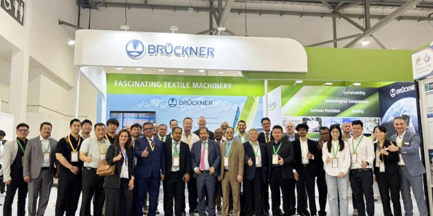 BRÜCKNER showcases the current state of modern textile finishing processes at ITMA ASIA!