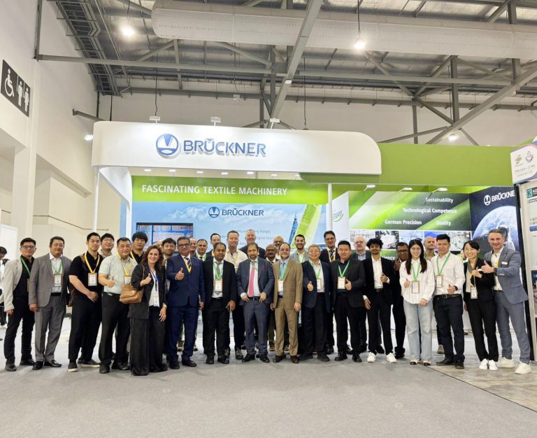 BRÜCKNER showcases the current state of modern textile finishing processes at ITMA ASIA!