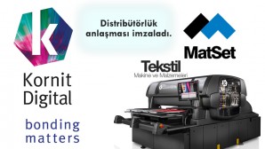 Matset A.Ş., Kornit Digital ile tekstil sektörü için dijital baskı sistemlerinde distribütörlük anlaşması imzaladı.